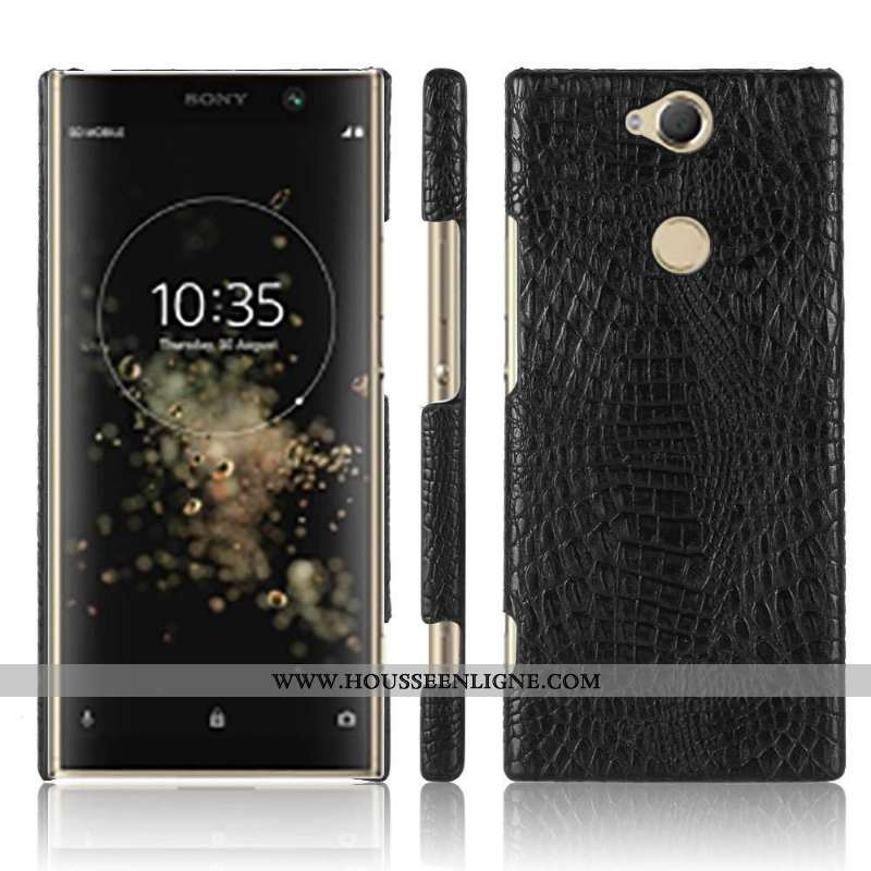 Coque Sony Xperia Xa2 Plus Protection Étui Téléphone Portable Bleu Marin Bleu Foncé