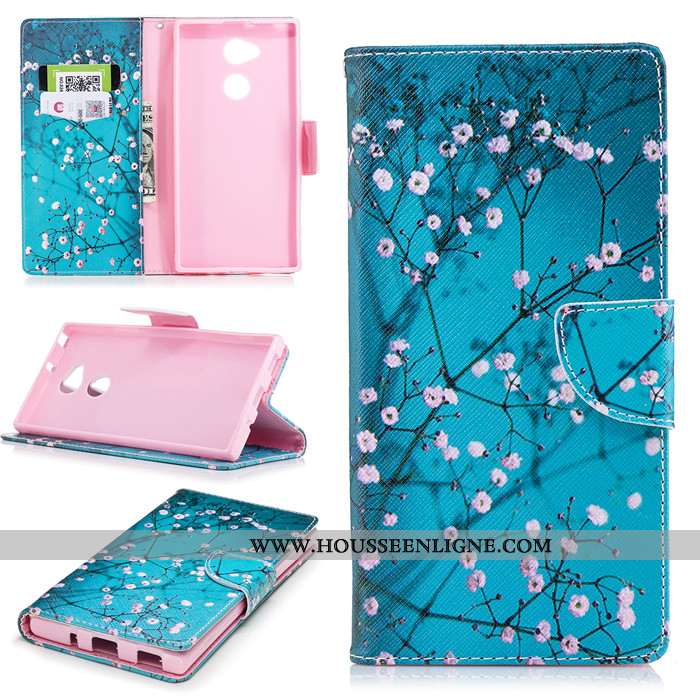 Coque Sony Xperia Xa2 Ultra Protection Personnalité Téléphone Portable Housse Bleu Incassable