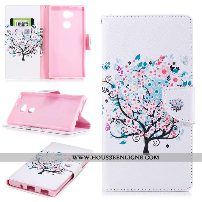 Coque Sony Xperia Xa2 Ultra Protection Personnalité Téléphone Portable Housse Bleu Incassable