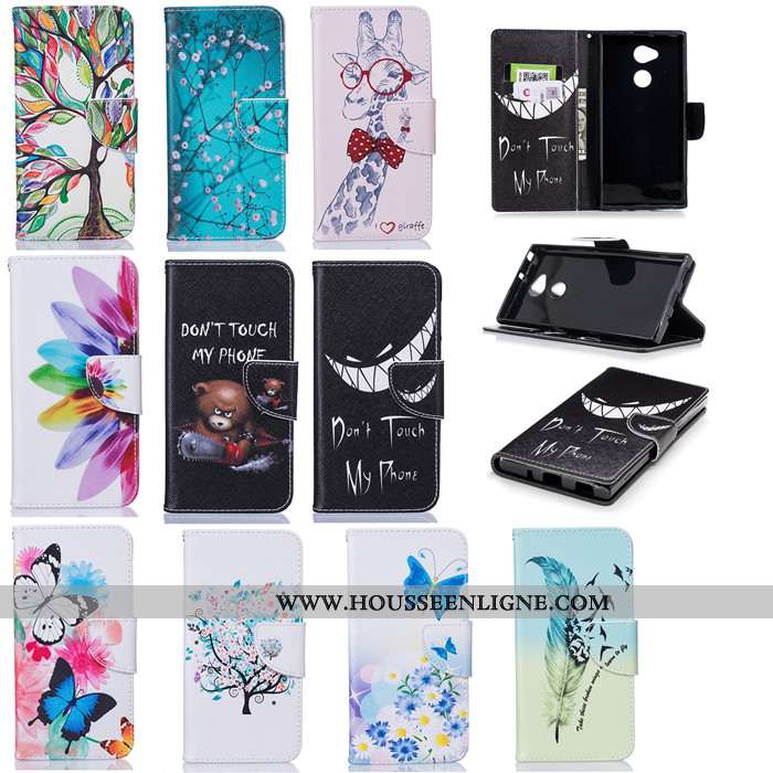 Coque Sony Xperia Xa2 Ultra Protection Personnalité Téléphone Portable Housse Bleu Incassable