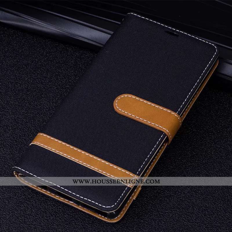 Coque Sony Xperia Xz Premium Protection Créatif Nouveau Étui Housse En Denim Violet
