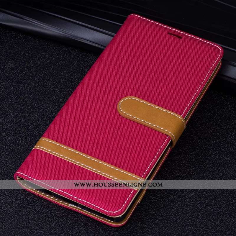 Coque Sony Xperia Xz Premium Protection Créatif Nouveau Étui Housse En Denim Violet