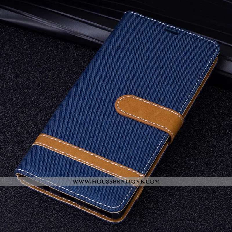 Coque Sony Xperia Xz Premium Protection Créatif Nouveau Étui Housse En Denim Violet