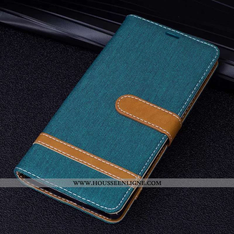Coque Sony Xperia Xz Premium Protection Créatif Nouveau Étui Housse En Denim Violet