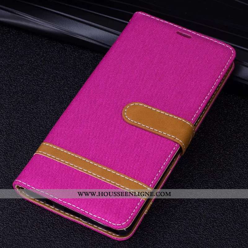 Coque Sony Xperia Xz Premium Protection Créatif Nouveau Étui Housse En Denim Violet