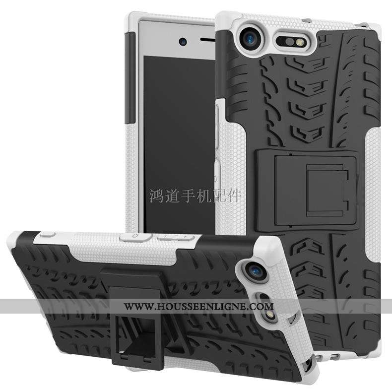 Coque Sony Xperia Xz Premium Protection Créatif Étui Téléphone Portable Noir Trois Défenses Modèle F
