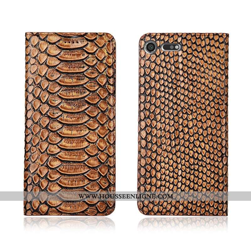 Coque Sony Xperia Xz Premium Silicone Protection Téléphone Portable Fluide Doux Modèle Fleurie Kaki 
