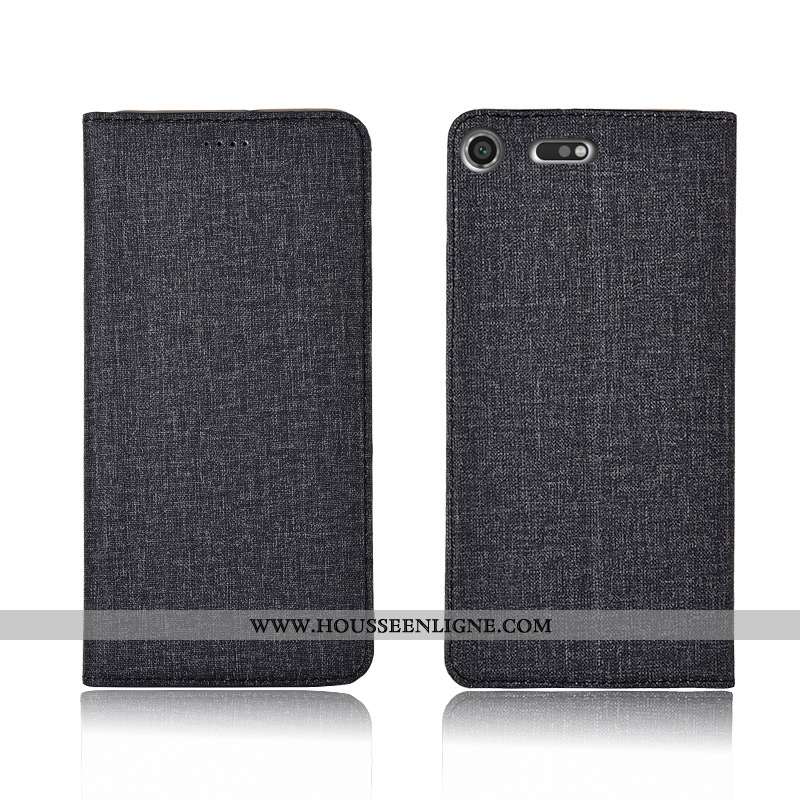 Coque Sony Xperia Xz1 Compact Fluide Doux Silicone Clamshell Incassable Téléphone Portable Protectio