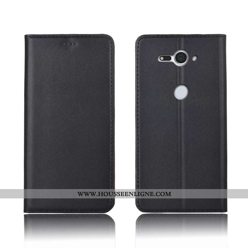 Coque Sony Xperia Xz2 Compact Fluide Doux Silicone Étui Marron Incassable Protection
