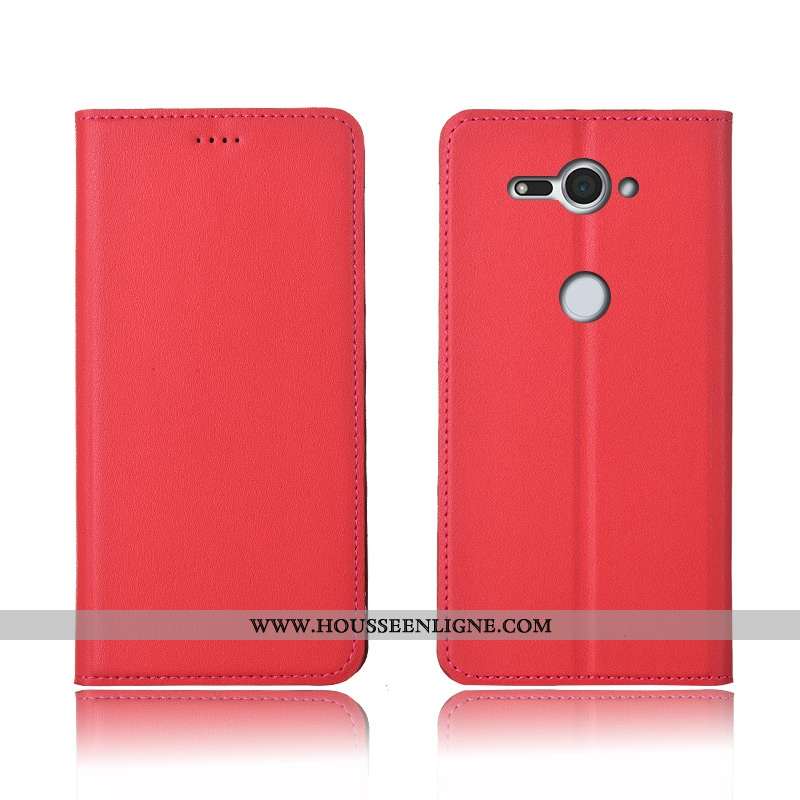 Coque Sony Xperia Xz2 Compact Fluide Doux Silicone Étui Marron Incassable Protection