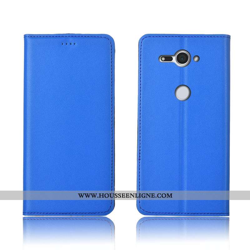Coque Sony Xperia Xz2 Compact Fluide Doux Silicone Étui Marron Incassable Protection