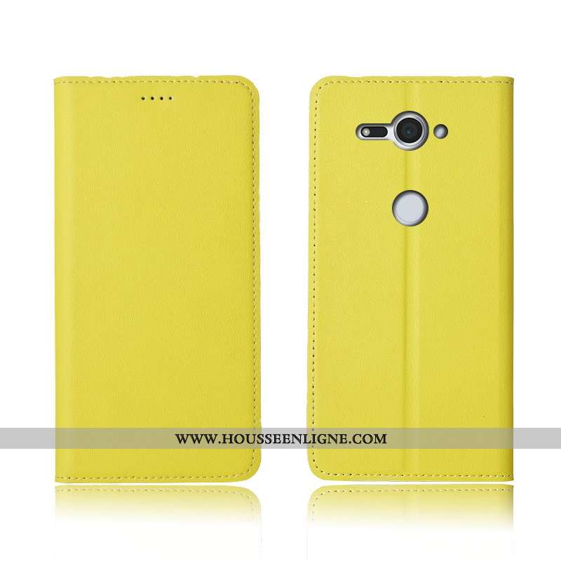 Coque Sony Xperia Xz2 Compact Fluide Doux Silicone Étui Marron Incassable Protection