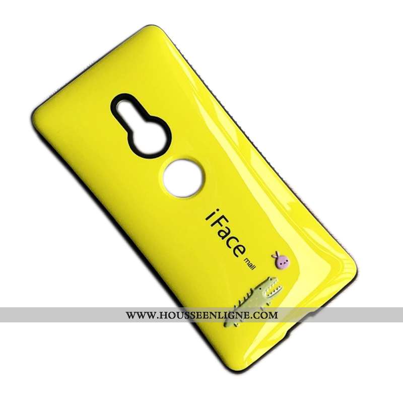 Coque Sony Xperia Xz2 En Silicone Protection Jaune Tout Compris Incassable Étui