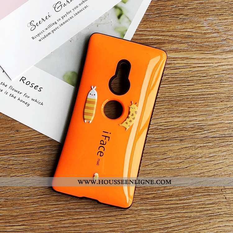 Coque Sony Xperia Xz2 En Silicone Protection Jaune Tout Compris Incassable Étui