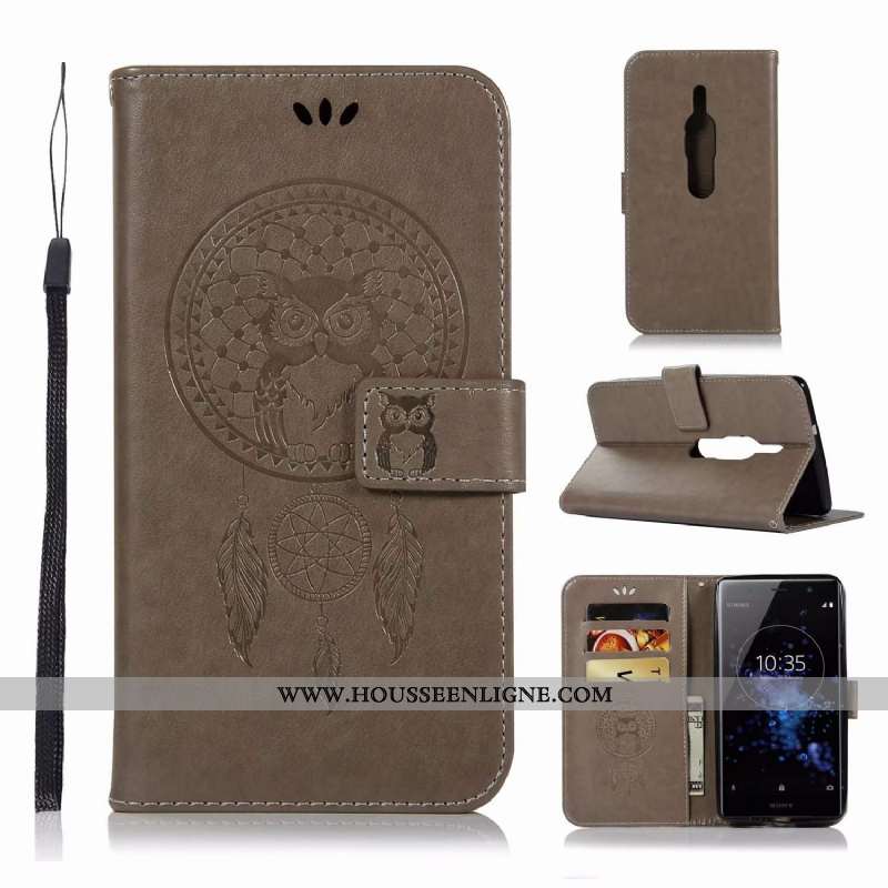 Coque Sony Xperia Xz2 Premium Protection Fluide Doux Étui Téléphone Portable Incassable Silicone Dor