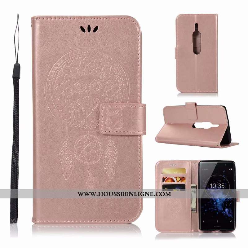 Coque Sony Xperia Xz2 Premium Protection Fluide Doux Étui Téléphone Portable Incassable Silicone Dor
