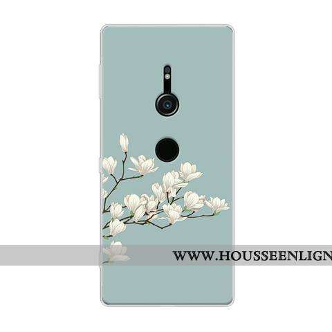 Coque Sony Xperia Xz2 Protection Dessin Animé Noir Tout Compris Téléphone Portable Fluide Doux