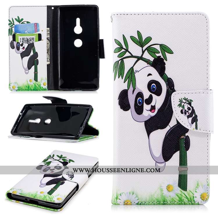 Coque Sony Xperia Xz2 Silicone Gaufrage Bleu Marin Incassable Cuir Tout Compris Étui Bleu Foncé