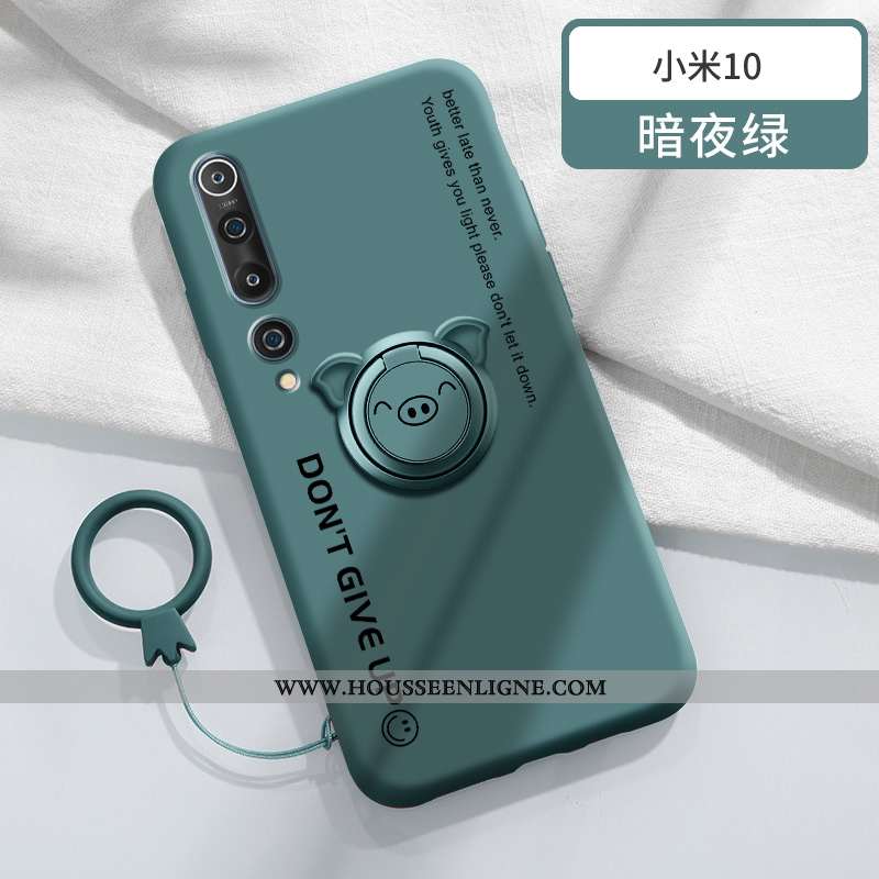 Coque Xiaomi Mi 10 Créatif Ultra Étui Silicone Nouveau Jeunesse Bleu