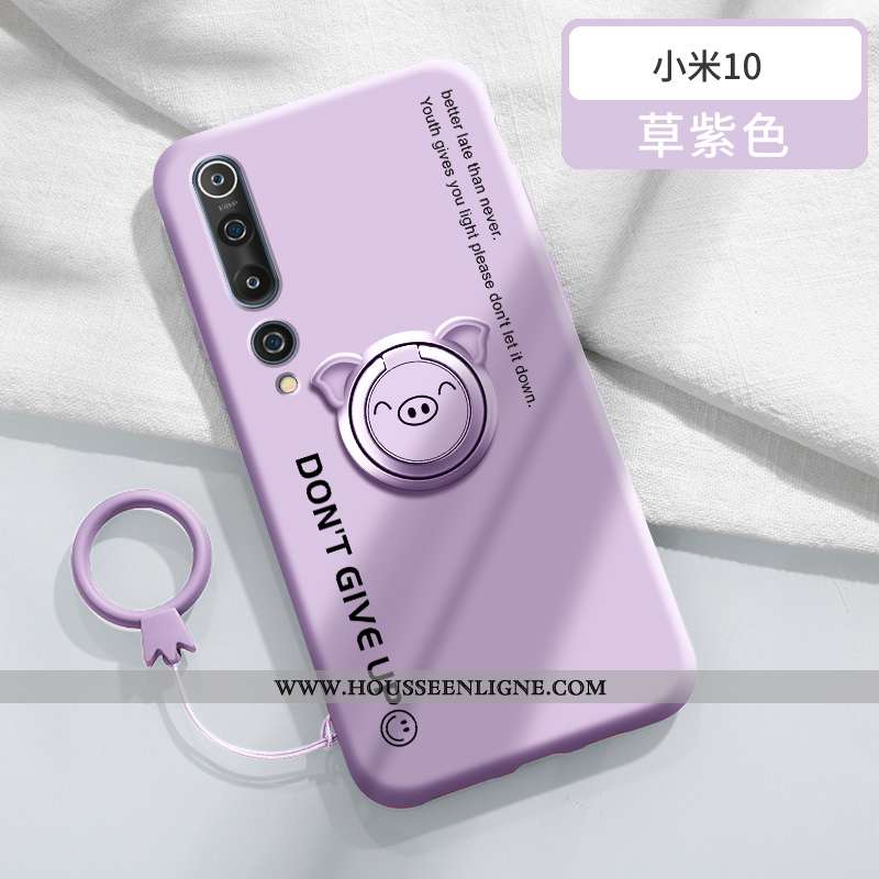Coque Xiaomi Mi 10 Créatif Ultra Étui Silicone Nouveau Jeunesse Bleu