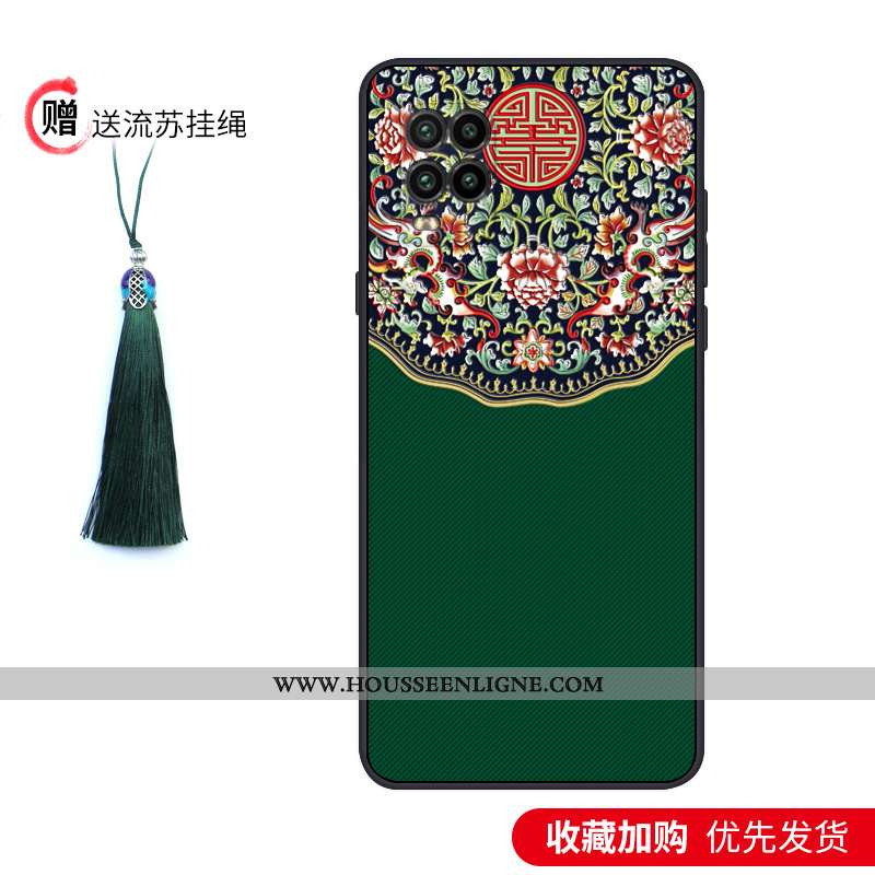 Coque Xiaomi Mi 10 Lite Légère Fluide Doux Tout Compris Créatif Étui Jeunesse Délavé En Daim Bleu