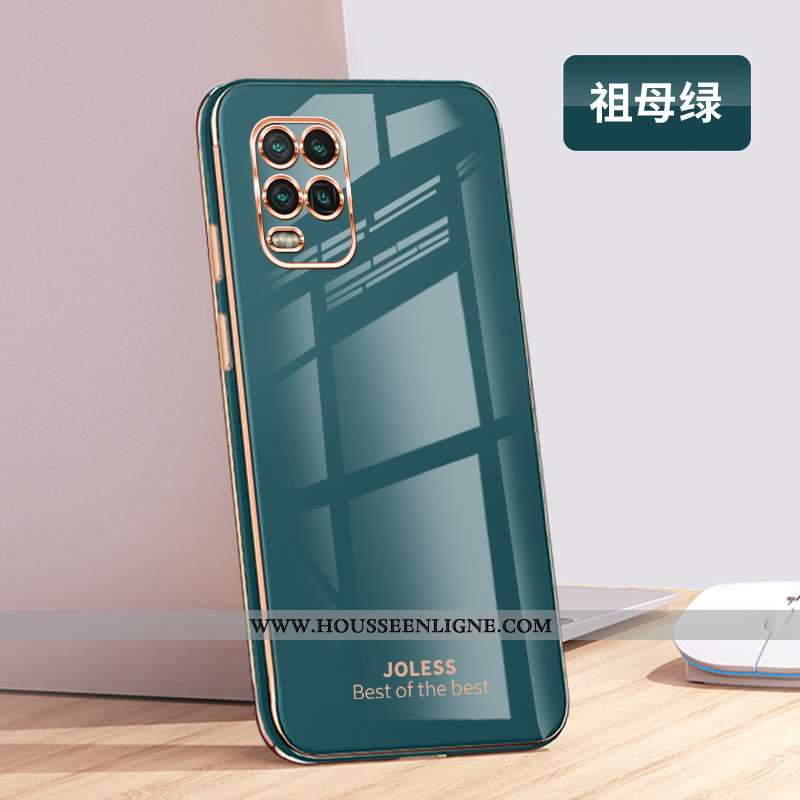 Coque Xiaomi Mi 10 Lite Mode Protection Jeunesse Fluide Doux Gris Tendance