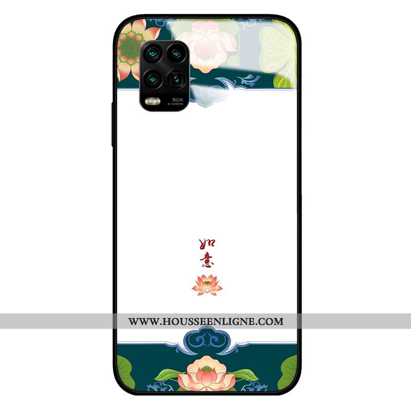 Coque Xiaomi Mi 10 Lite Mode Protection Étui Personnalité Net Rouge Créatif Jeunesse Verte