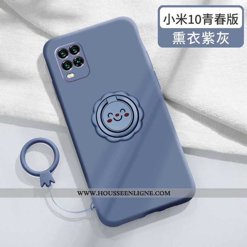 Coque Xiaomi Mi 10 Lite Personnalité Créatif Jeunesse Silicone Petit Nouveau Net Rouge
