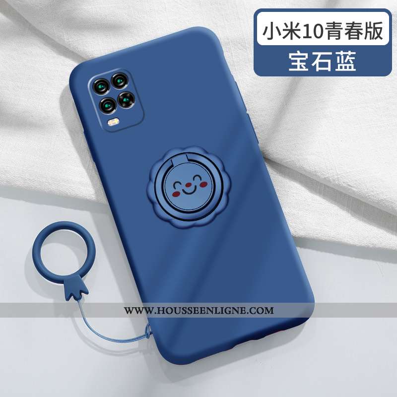 Coque Xiaomi Mi 10 Lite Personnalité Créatif Jeunesse Silicone Petit Nouveau Net Rouge