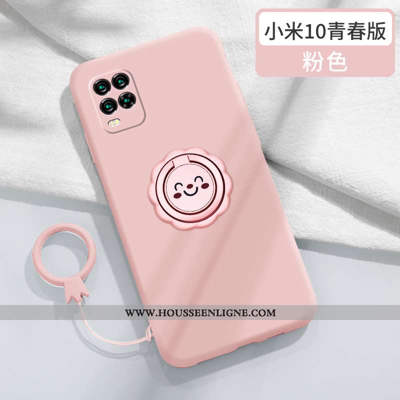 Coque Xiaomi Mi 10 Lite Personnalité Créatif Jeunesse Silicone Petit Nouveau Net Rouge