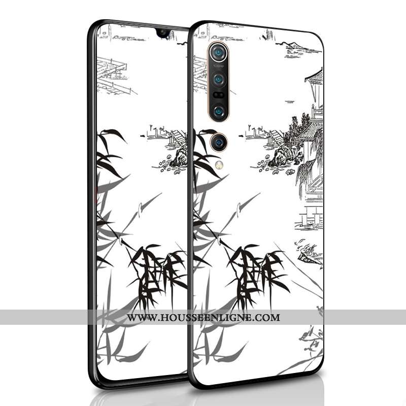 Coque Xiaomi Mi 10 Pro Créatif Ultra Amoureux Mode Tendance Difficile Légère Blanche