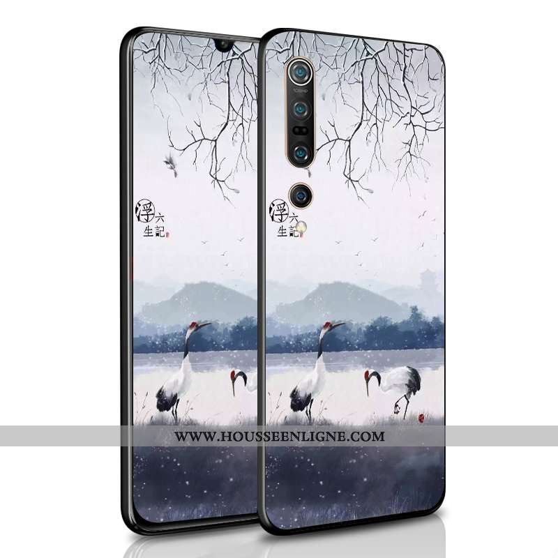 Coque Xiaomi Mi 10 Pro Créatif Ultra Amoureux Mode Tendance Difficile Légère Blanche