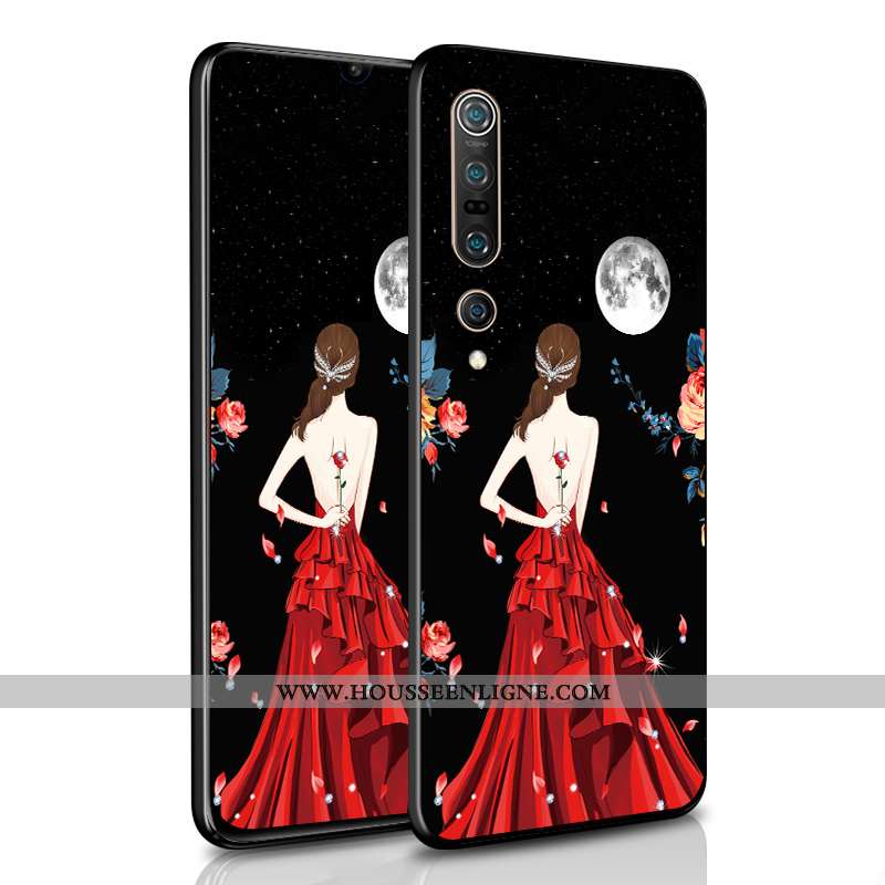 Coque Xiaomi Mi 10 Pro Créatif Ultra Amoureux Mode Tendance Difficile Légère Blanche