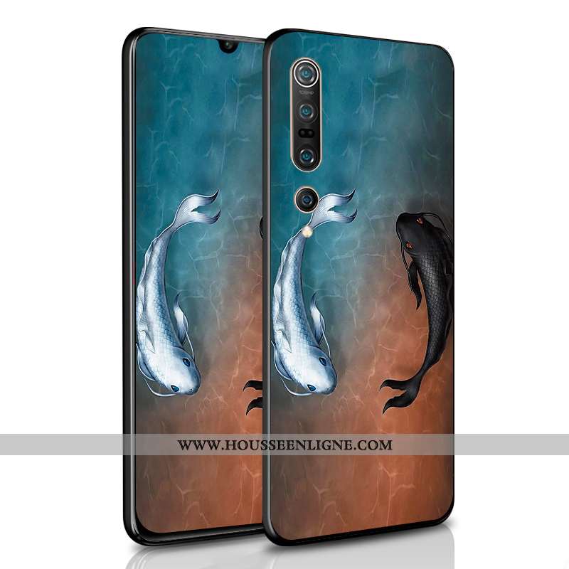 Coque Xiaomi Mi 10 Pro Créatif Ultra Amoureux Mode Tendance Difficile Légère Blanche