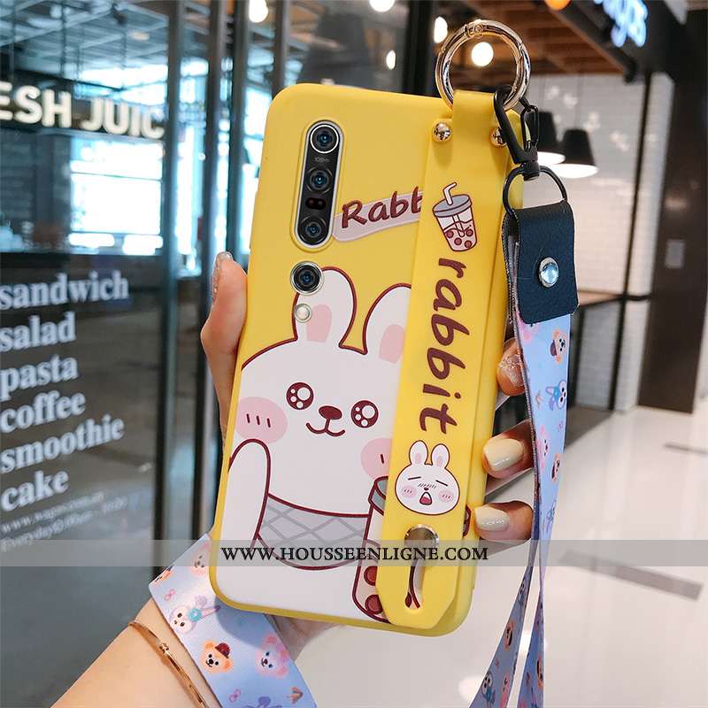Coque Xiaomi Mi 10 Pro Dessin Animé Tendance Créatif Personnalité Jeunesse Rouge Tout Compris Jaune