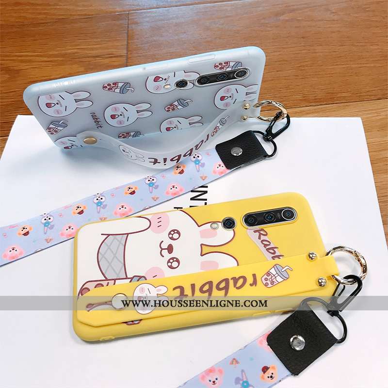 Coque Xiaomi Mi 10 Pro Dessin Animé Tendance Créatif Personnalité Jeunesse Rouge Tout Compris Jaune