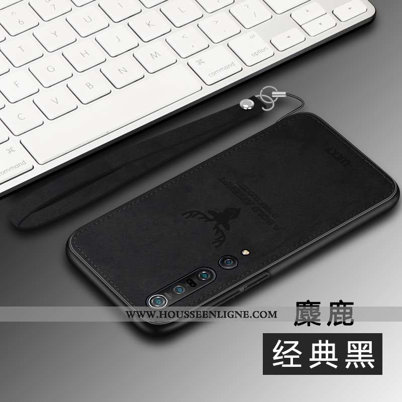 Coque Xiaomi Mi 10 Pro Modèle Fleurie Fluide Doux Luxe Incassable Étui Tout Compris Téléphone Portab