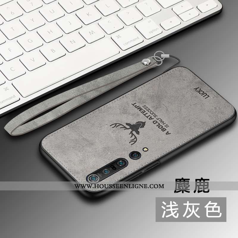 Coque Xiaomi Mi 10 Pro Modèle Fleurie Fluide Doux Luxe Incassable Étui Tout Compris Téléphone Portab