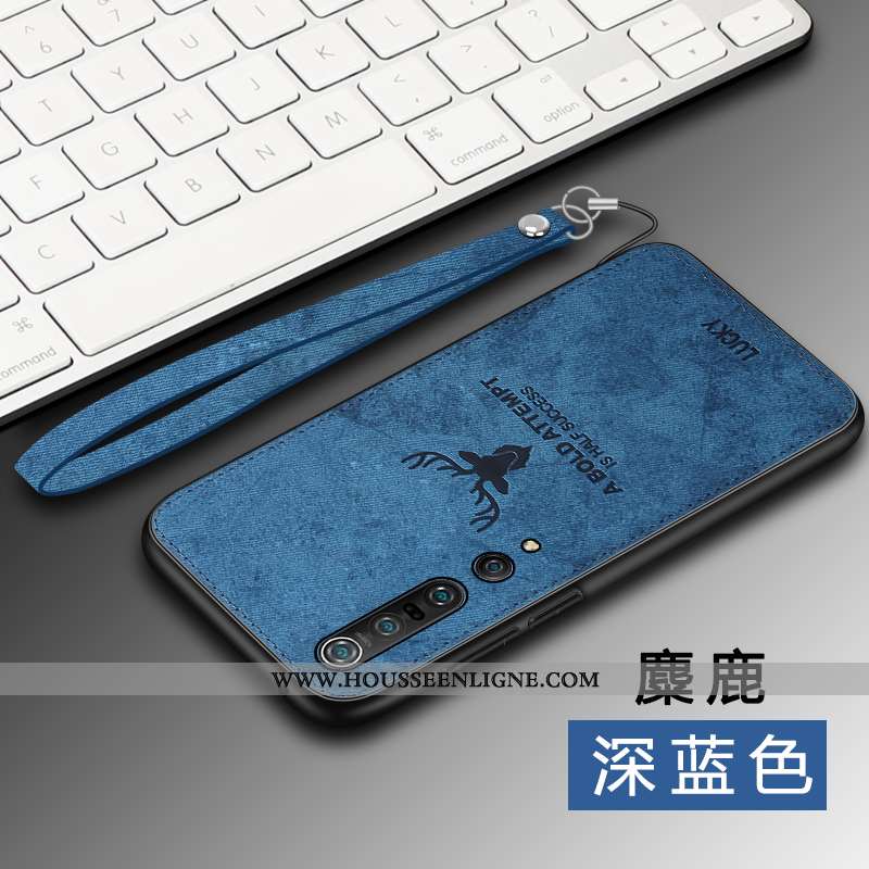Coque Xiaomi Mi 10 Pro Modèle Fleurie Fluide Doux Luxe Incassable Étui Tout Compris Téléphone Portab