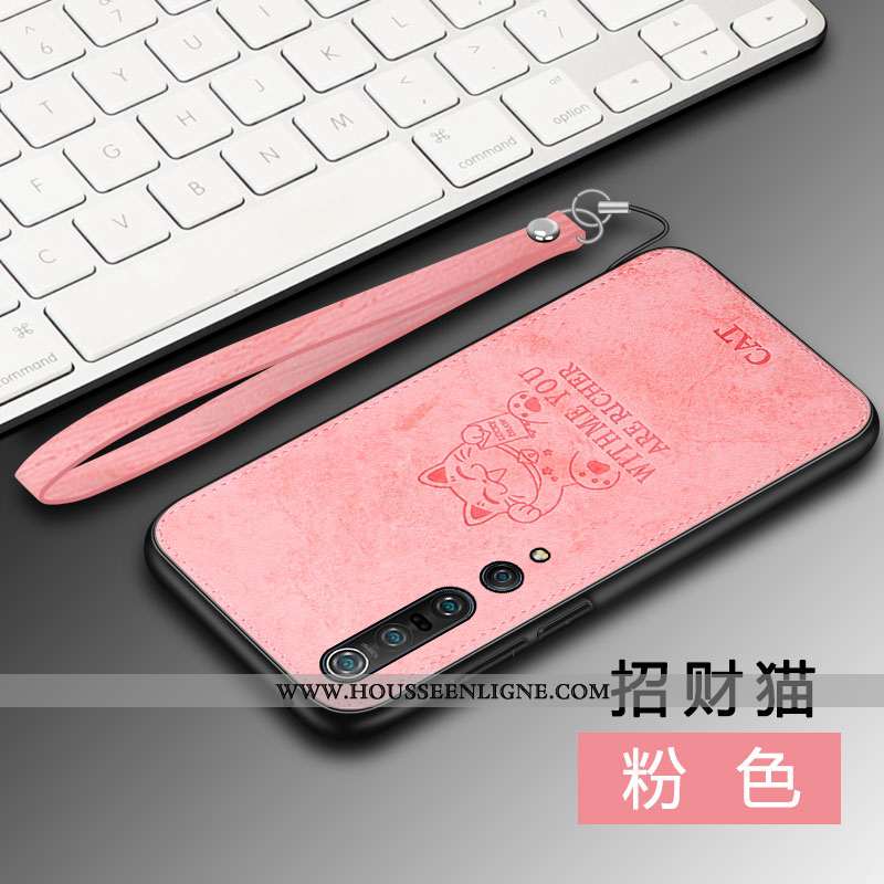 Coque Xiaomi Mi 10 Pro Modèle Fleurie Fluide Doux Luxe Incassable Étui Tout Compris Téléphone Portab