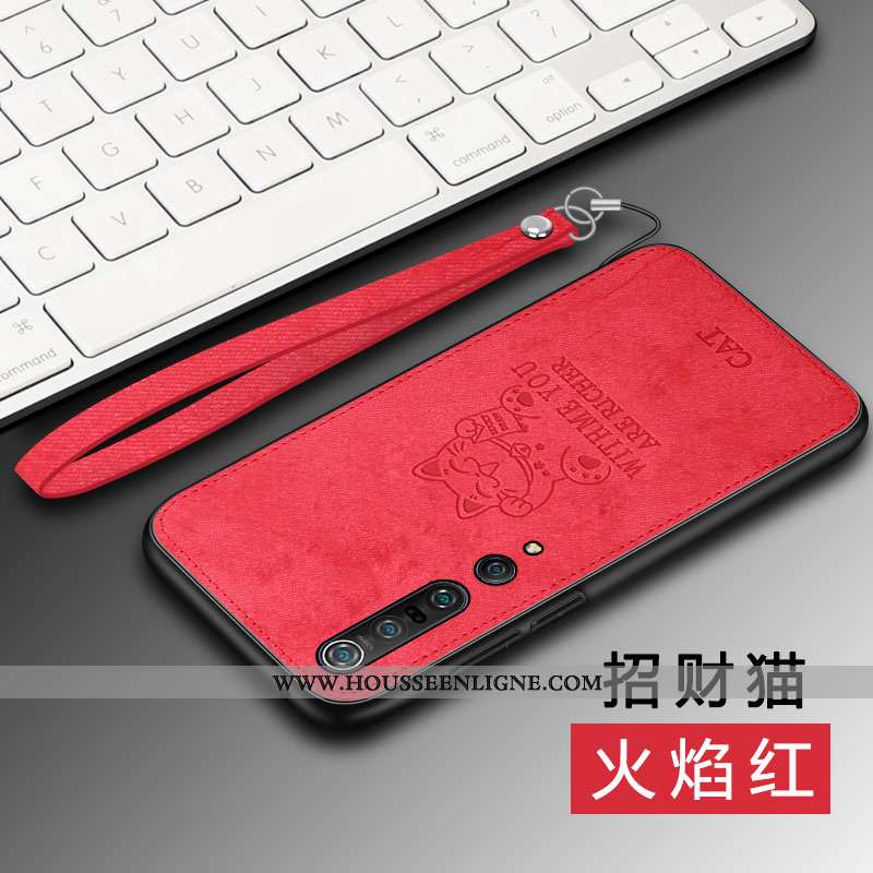 Coque Xiaomi Mi 10 Pro Modèle Fleurie Fluide Doux Luxe Incassable Étui Tout Compris Téléphone Portab