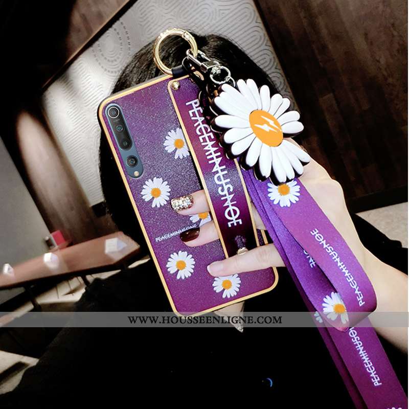 Coque Xiaomi Mi 10 Ultra Tendance Personnalité Légère Violet Téléphone Portable
