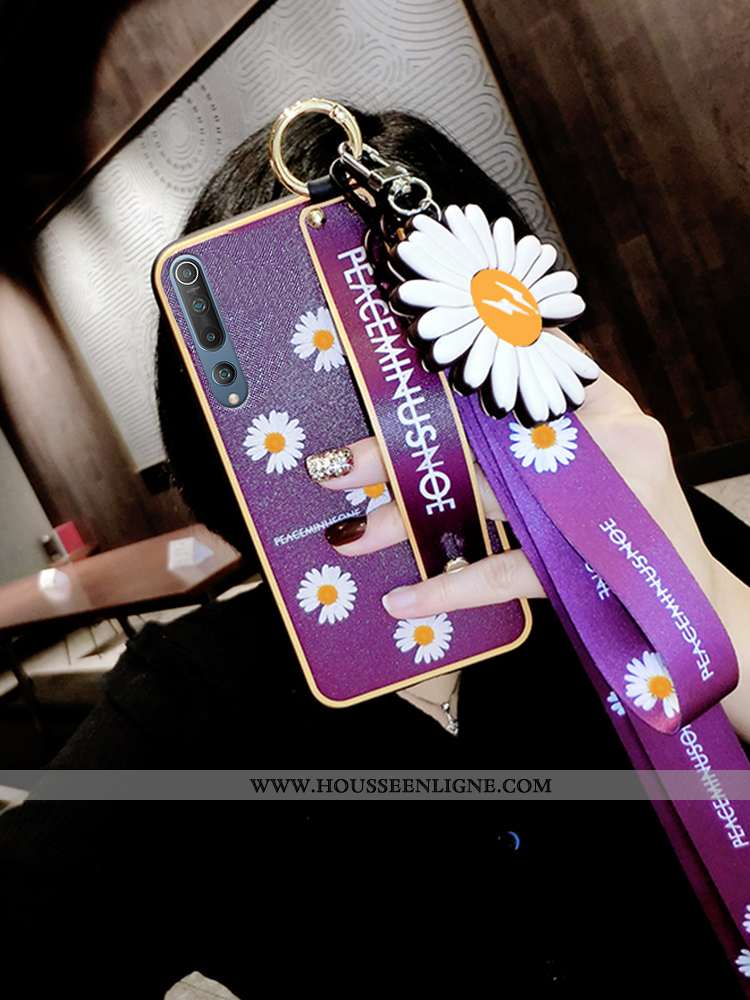 Coque Xiaomi Mi 10 Ultra Tendance Personnalité Légère Violet Téléphone Portable