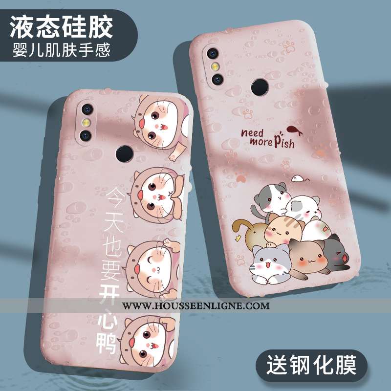 Coque Xiaomi Mi 8 Créatif Dessin Animé Fluide Doux Charmant Net Rouge Téléphone Portable Légère Vert