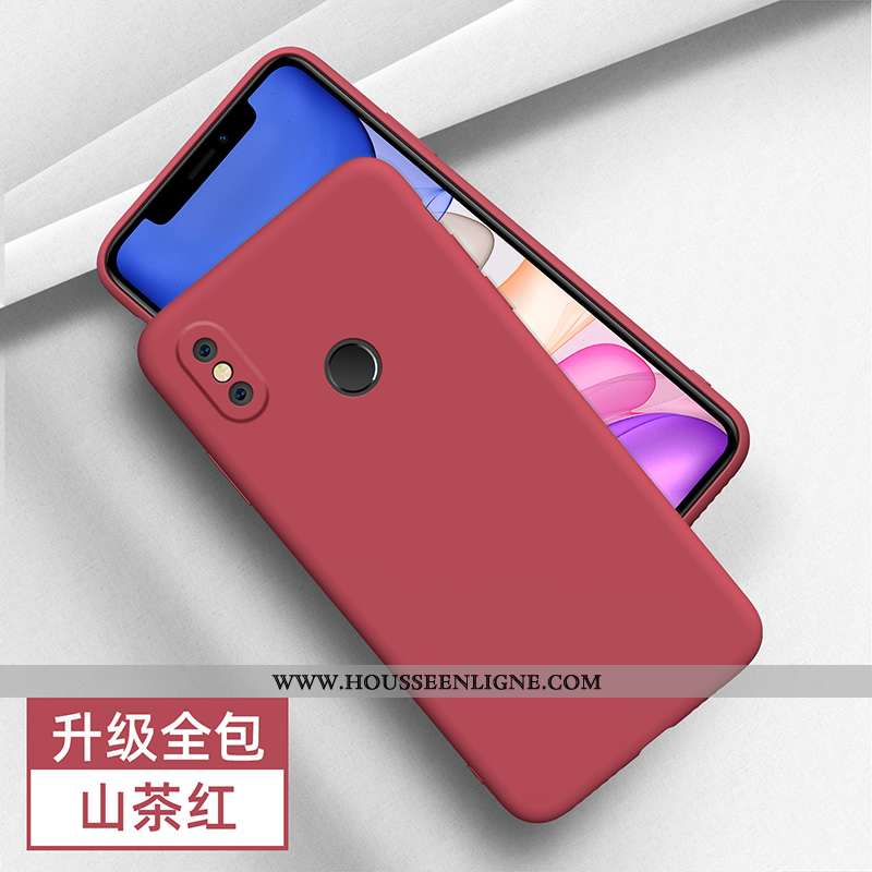 Coque Xiaomi Mi 8 Créatif Tendance Personnalité Vert Légère Silicone Tout Compris Turquoise
