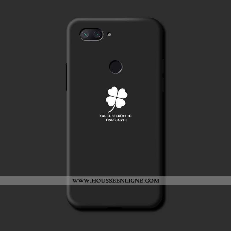 Coque Xiaomi Mi 8 Lite Créatif Silicone Rouge Bleu Petit Incassable