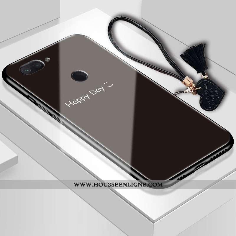 Coque Xiaomi Mi 8 Lite Fluide Doux Protection Art Étui Amour Tout Compris Tempérer Blanche