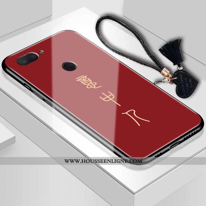 Coque Xiaomi Mi 8 Lite Fluide Doux Protection Art Étui Amour Tout Compris Tempérer Blanche
