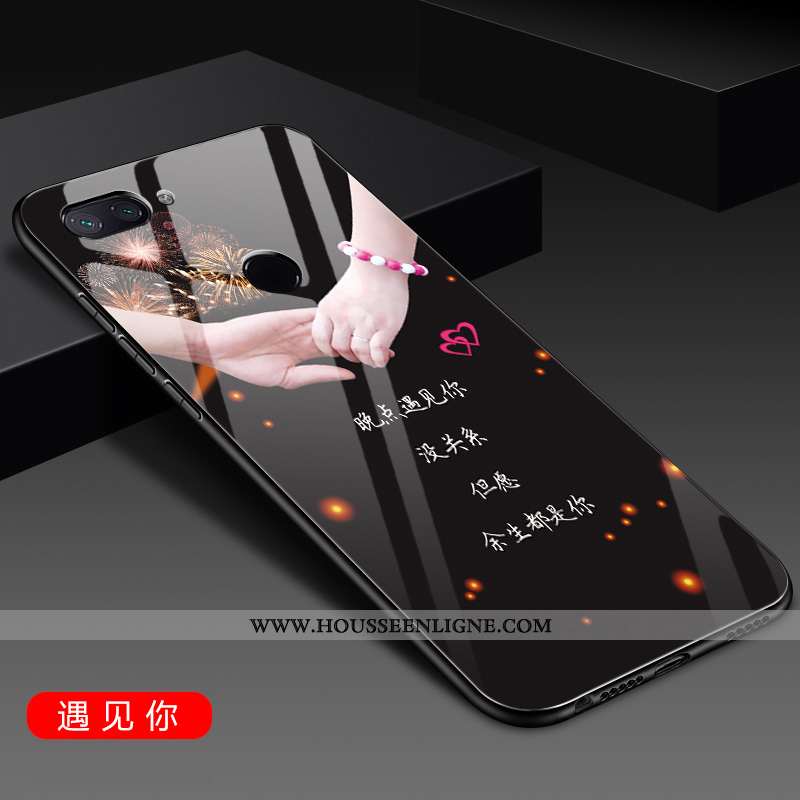 Coque Xiaomi Mi 8 Lite Fluide Doux Protection Téléphone Portable Petit Étui Tout Compris Bleu