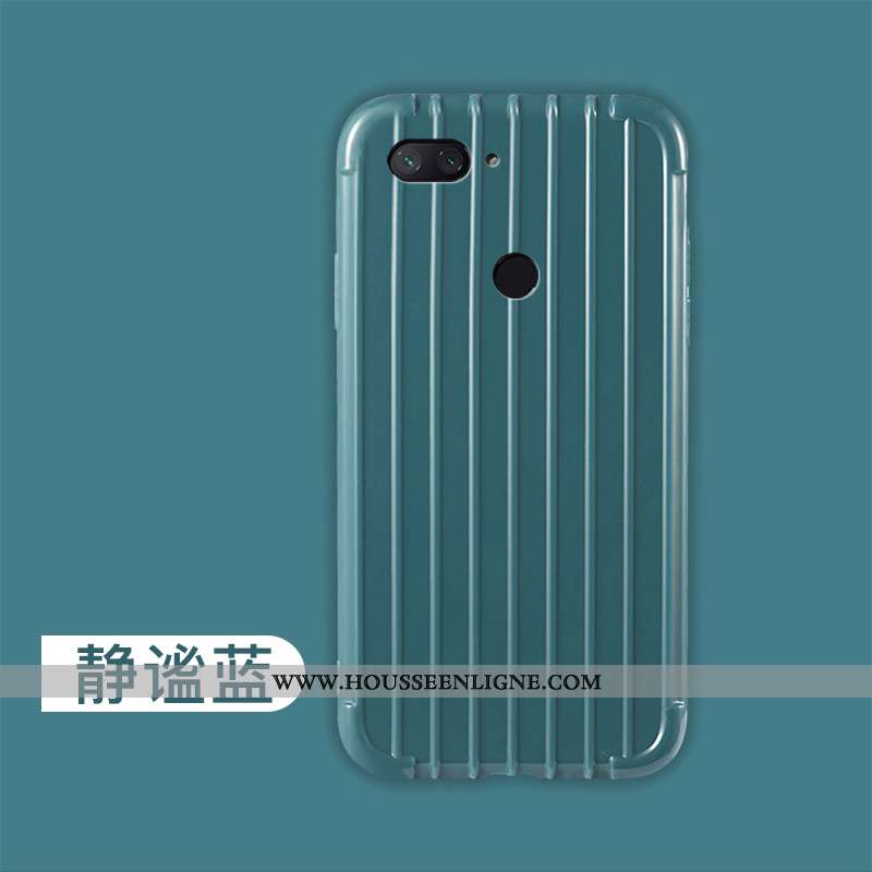 Coque Xiaomi Mi 8 Lite Légère Fluide Doux Mode Étui Bordure Protection Jaune